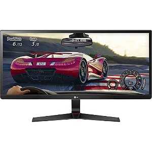 Monitor LG Pro Gamer Ultrawide Full HD 29'' 75 Hz, FreeSync, 99% sRGB, HDMI/DisplayPort, VESA, 29UM69G-B