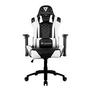 Cadeira Gamer ThunderX3 TGC12 Branca e Preto TGC12-BR