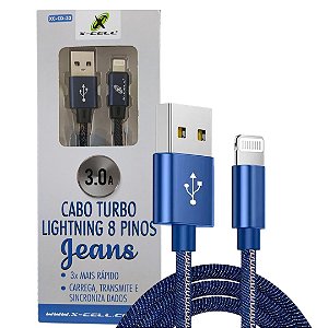 Cabo Lightning Usb 3.0A X-Cell 1 Metro XC-CD-32