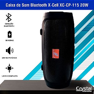 Caixa de Som Bluetooth X-Cell XC-CP-115 20W
