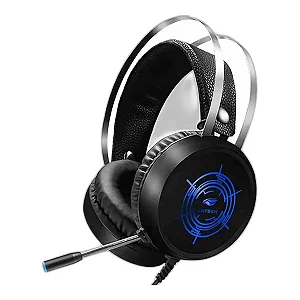 Headset Gamer C3tech Harrier USB Preto, multicores, PH-G330BK