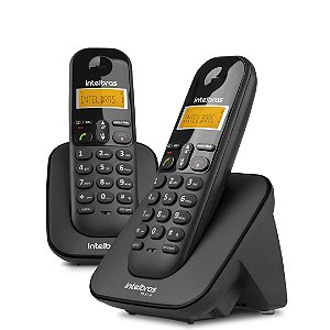 Telefone Sem Fio Intelbras TS 3112, com Ramal Adicional, Identificador de Chamadas