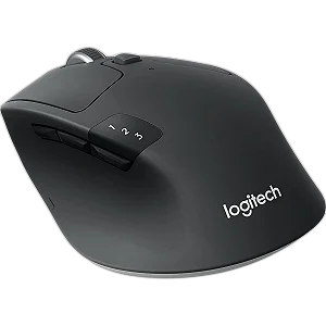 Mouse sem fio Logitech M720 Triathlon com Conexão USB Unifying ou Bluetooth com Easy-Switch para até 3 dispositivos e Pilha Inclusa