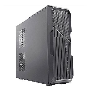 Gabinete Slim K-mex GM-102A Preto Com Fonte