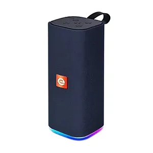 Caixa de Som Bluetooth, FM, SD, Aux. Led RGB Super Bass Exbom CS-M33BTL Preto