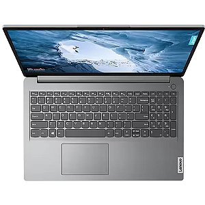 Notebook Lenovo IdeaPad 1i I3-1215U, 8GB de Memória, SSD 256GB, Windows 11 Home, Tela de 15.6,  82VY000SBR