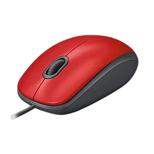 Mouse Logitech M110 Silent Vermelho