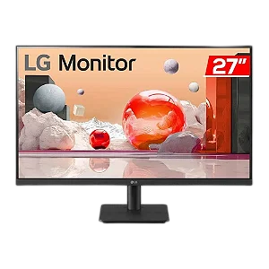 Monitor Gamer LG 27 IPS FHD 100HZ 5 Ms, 3-SIDE Borderless, Hdmi, Head Phone Out, 27MS500-B.AWZM
