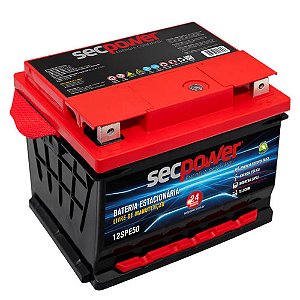 Bateria Estacionária 12V 50Ah Sec Power 12SPE50