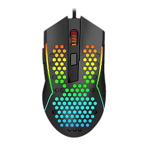 Mouse Gamer Redragon Reaping, RGB, 12400DPI, 6 Botoes, Preto, M987-K