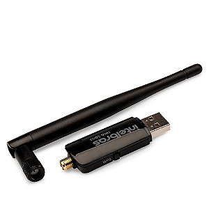 Adaptador USB Wireless com antena externa IWA 3001 Intelbras