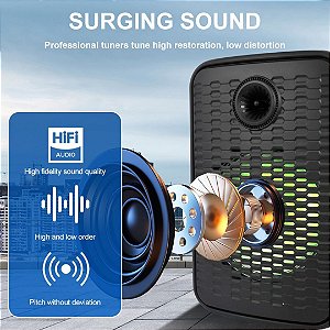 Caixa de Som Bluetooth Sing-e ZQS-12156