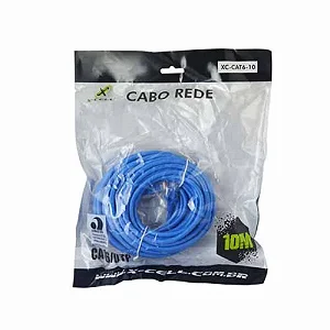 Cabo de Rede Cat6 10 Metros X-Cell XC-CAT6-10
