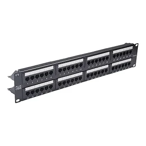 Patch Panel CAT6 48 Portas Com Guia LA-P648 PlusCable
