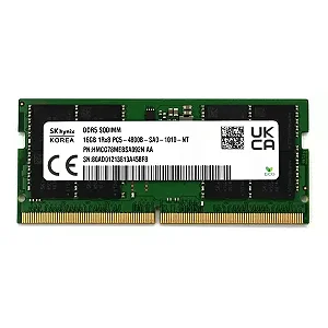 Memória Para Notebook 16GB DDR5 4800 MHz Hynix
