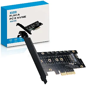 Placa PCIe Para SSD Nvme M.2 Knup - KP-AD135