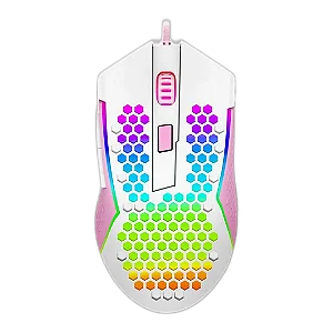 Mouse Gamer Redragon Reaping Elite, RGB, 32000DPI, 6 Botoes, M987WP-P