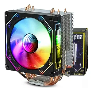 Cooler Para Processador Intel e AMD Revenger G-VR344 RGB