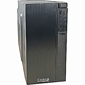 Computador Crystal Com Processador Intel I5-14400, Memória 8GB DDR4, SSD NVMe 240GB