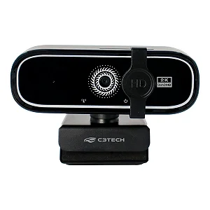 Webcam QHD 2K C3Tech WB-200BK