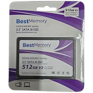 SSD 512GB SATA3 Best Memory BTSDA-512G-550