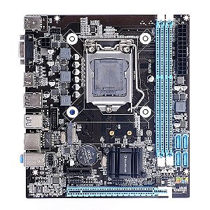 Placa Mae Bluecase H81, DDR3, Socket LGA 1150, M-ATX, BMBH81-G3HGU-M2