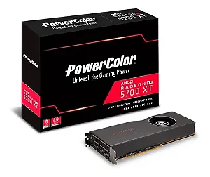 GPU Radeon 5700XT 8 GB Power Color Seminova