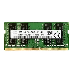 Memória Para Notebook 16GB DDR4 2666MHz Hynix HMA82GS6JJR8N-VK