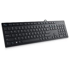 Teclado Dell com fio - KB216 - Português (Brasil) - Preto