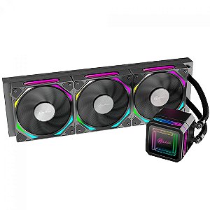 Water Cooler Gamer Kalkan Delta 360 Wireless ARGB Preto KLK00051