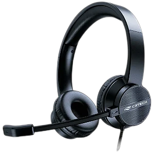 Headset C3tech USB PH-380BK