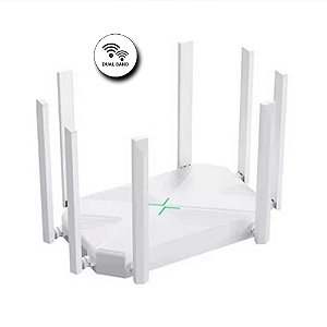 Roteador Wireless Dual Band 2.4Ghz/5Ghz com 8 Antenas Knup KP-RW406G