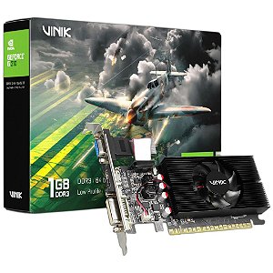 Placa de Vídeo Nvidia GeForce G210 1GB DDR3 64 bits Vinik