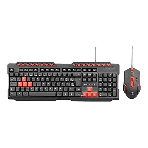 Teclado e Mouse Gamer C3Tech GK-20V2BK