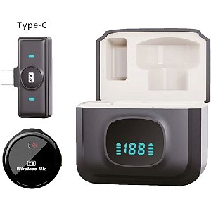 Microfone Lapela sem fio X-Cell XC-ML-13