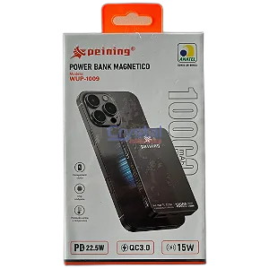 Bateria Power Bank Magnética 10000 mAh Peining