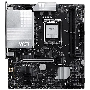 Placa Mãe MSI PRO H810M-B, Chipset H810, Intel LGA 1851, mATX, DDR5