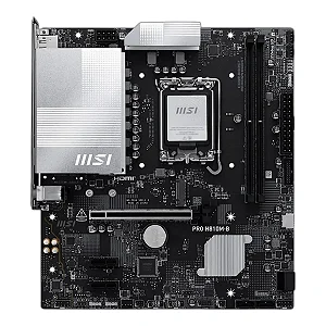 Placa Mãe MSI PRO H810M-B, Chipset H810, Intel LGA 1851, mATX, DDR5