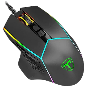 Mouse Gamer T-Dagger Camaro V2 RGB, 8000 DPI, 8 Botões, Preto, T-TGM306 V2