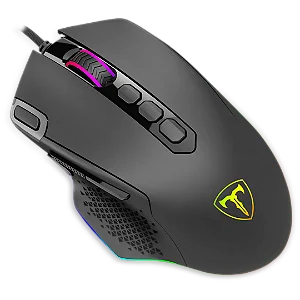Mouse Gamer T-Dagger Bettle RGB 8000 DPI, 10 Botões, Preto - T-TGM305