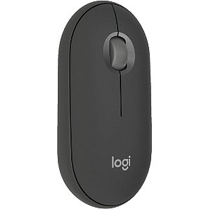 Mouse sem fio Logitech Pebble 2 M350s com Clique Silencioso, Conexão ou Bluetooth e Pilha Inclusa