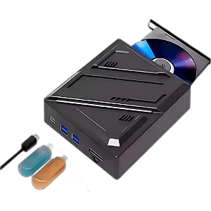 Gravador de DVD Externo Knup KP-HD840