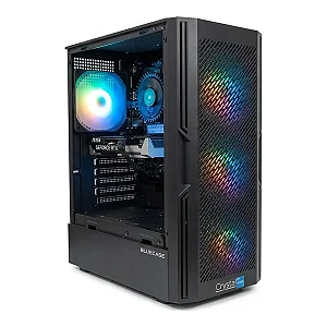 PC Gamer Crystal Intel i5-14400F, Placa de Vídeo RTX 5050, 8GB Memória 16GB, NVMe 512GB