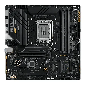 Placa Mãe Asus TUF Gaming B760M-E D4, Chipset B760, Intel LGA 1700, mATX, DDR4, 90MB1E90-M1EAY0