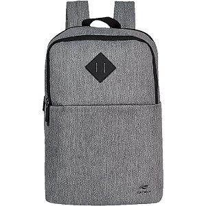 Mochila Para Notebook 15,6" MC-40GY Cinza C3Tech