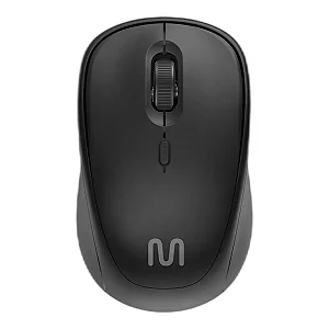 Mouse Multilaser sem Fio Bluetooth MBT50 Clique Silencioso Preto