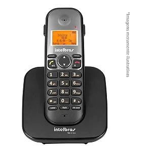 Ramal Adicional para Telefone Sem Fio Intelbras TS 5121 Preto