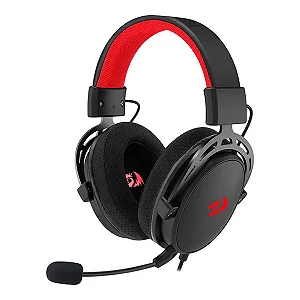 Headset Gamer Redragon Cragblade, Drivers 53mm, Preto, H541