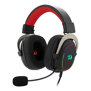 H1 Headset Gamer Redragon Zeus H510-RGB Surround 7.1 Virtual Driver 53mm RGB