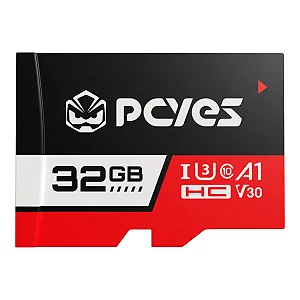 Cartão de Memória Micro SD 32GB PCYES Classe 10 U3 V30 PY32GBSDHC - Micro SDHC
